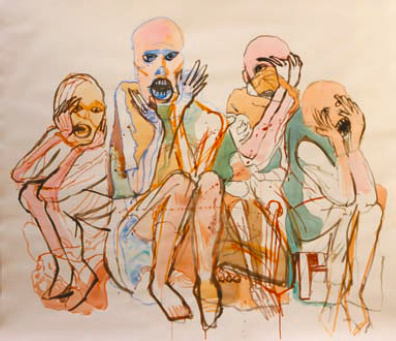 Le Monstre, la Momie, la Poupée et le Lapin Exposition chez Console