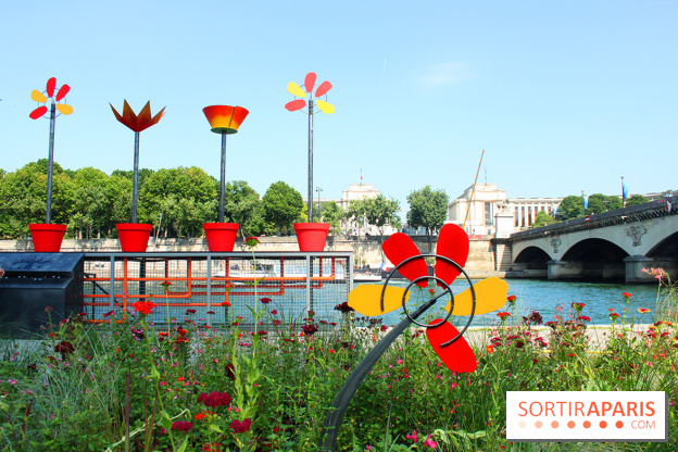 Petite Fleur Folie, le jardin éphémère sur les Berges