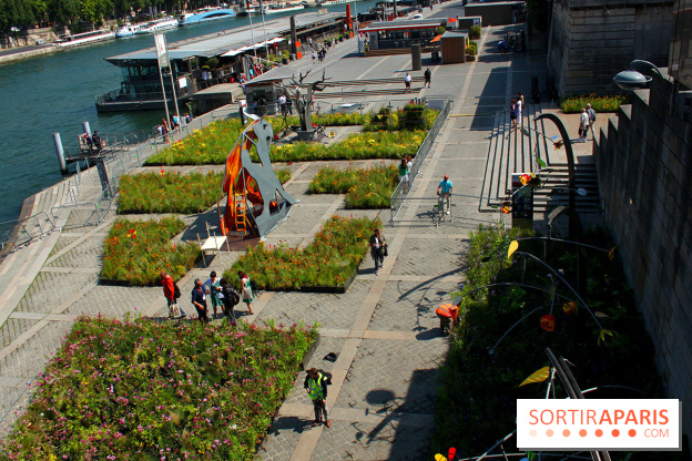 Petite Fleur Folie, le jardin éphémère sur les Berges