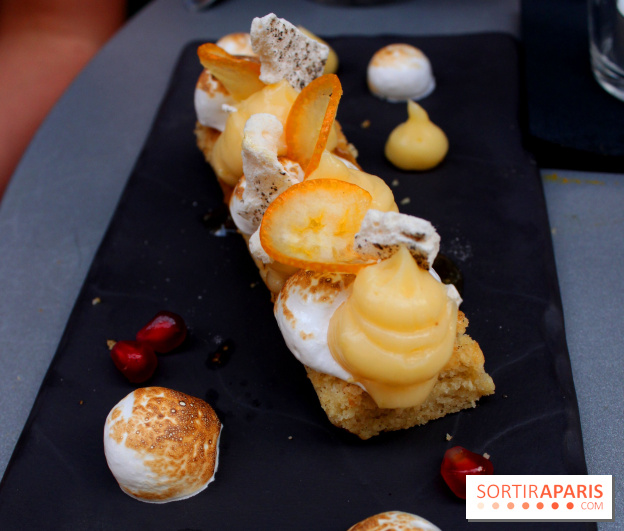 La tarte au citron revisitée de la Petite Mangerie restaurant