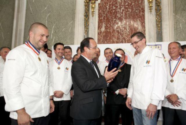Julien Roucheteau, vainqueur du Challenge Culinaire du Président de la République Française
