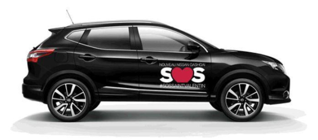 La tournée Nissan #QASHQAI #SOSsaintvalentin