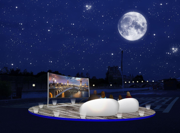 Les Incurvés, le festival soirée TV sur les Berges de Seine