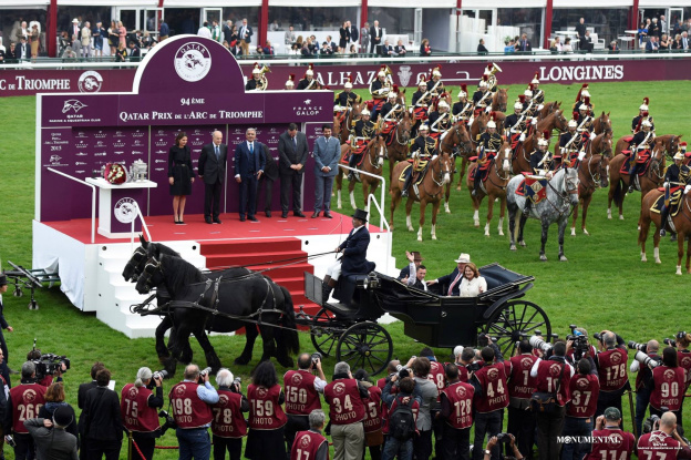 Les Prix de Diane, Jockey-Club et de l'Arc de Triomphe à Chantilly en 2016