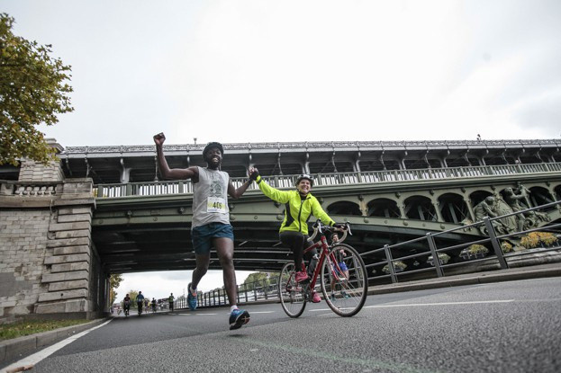 Paris Bike and Run 2017, la course avec 1 vélo pour 2 !