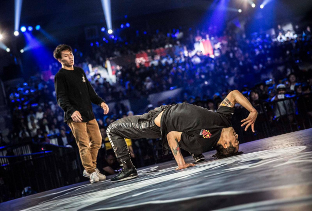 Les Red Bull BC One All Stars de passage à Paris !