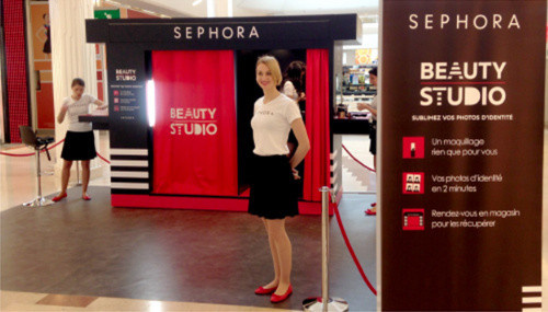 Le roadshow Beauty Studio dans les centres de shopping