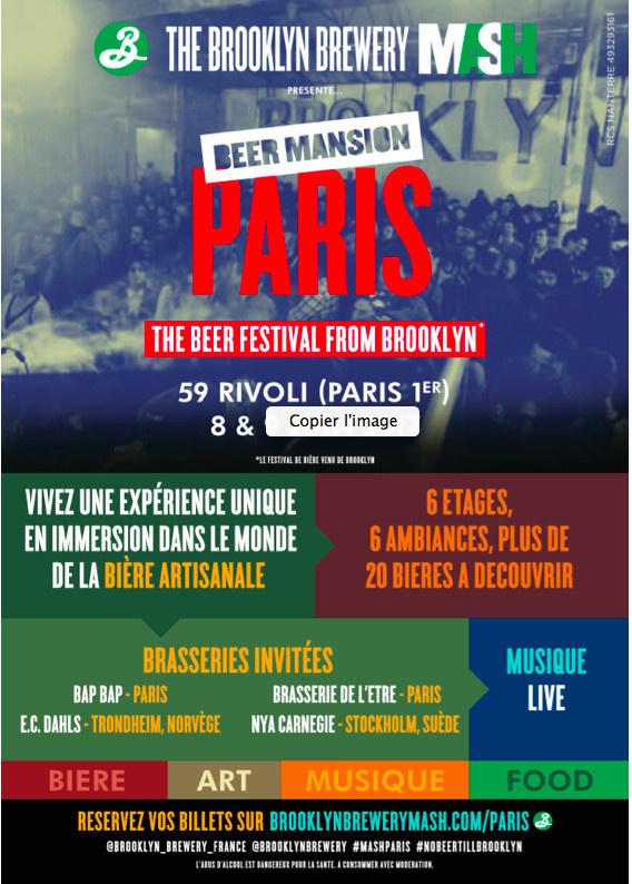 Beer Mansion, le festival brooklynien des bières artisanales à Paris