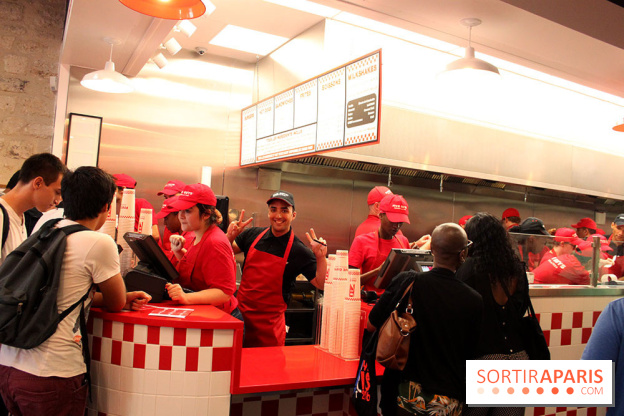 Five Guys, l'ouverture à Bercy Village