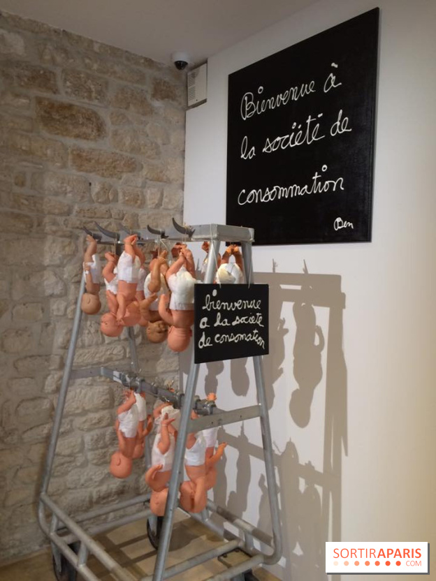 Photos de l'exposition Ben au musée Maillol 