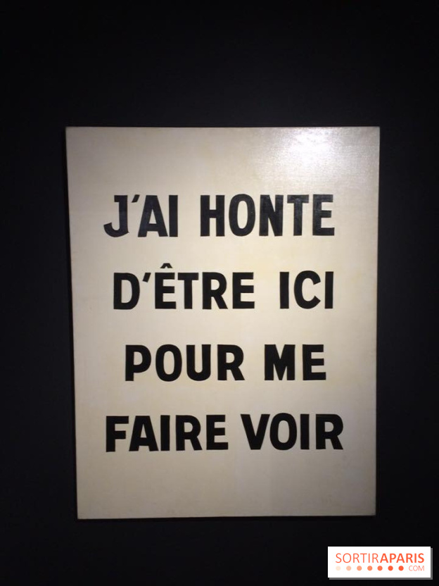 Photos de l'exposition Ben au musée Maillol 