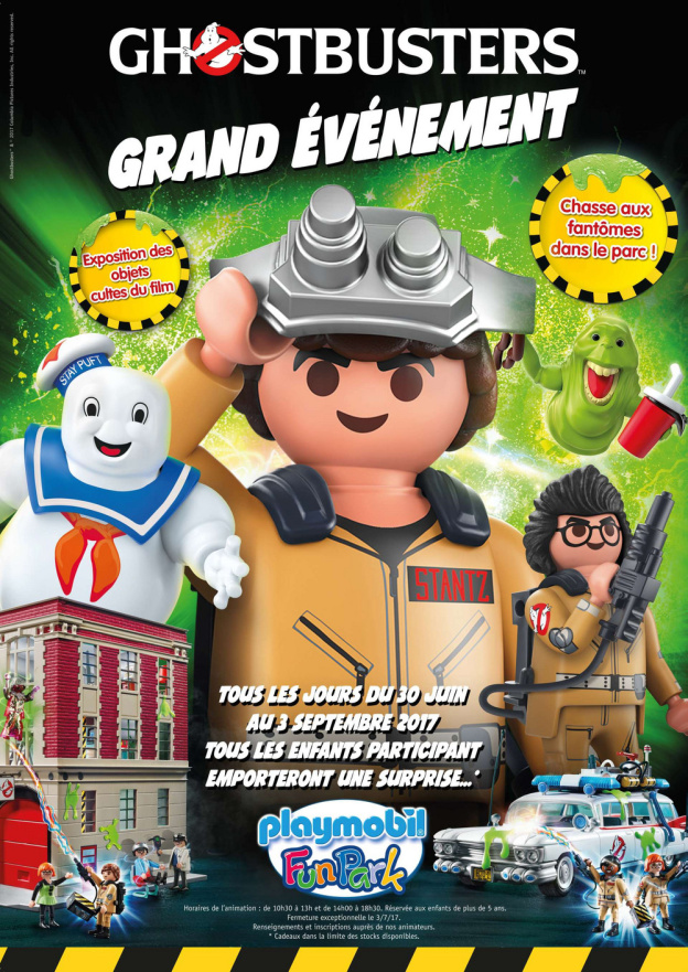 Les animations d'été 2017 au Playmobil Funpark