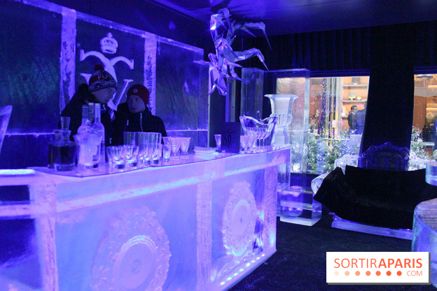 Ice lounge experience au George V