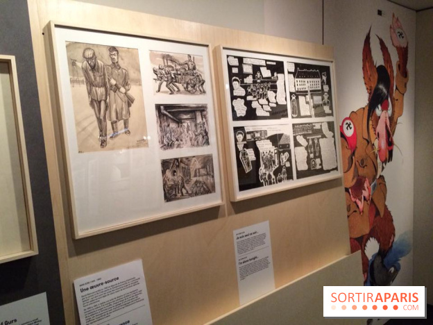 Shoah et bande-dessinée au Mémorial de la Shoah