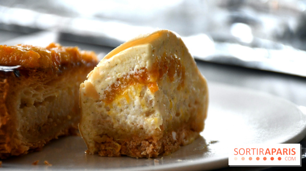 La bûche de Noël 2024 de la Halle aux Grains façon riz au lait revisité, une douceur régressive