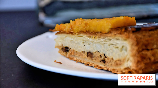 La galette des Rois 2025 de la Halle aux Grains au riz et à la clémentine, un coup de cœur original
