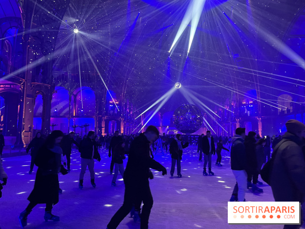 Grand Palais des Glaces 2024 : patinoire géante sous la nef du Grand Palais, top départ