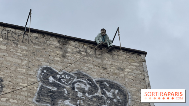 Avez-vous déjà remarqué cette étonnante installation de Ben à Paris ? 
