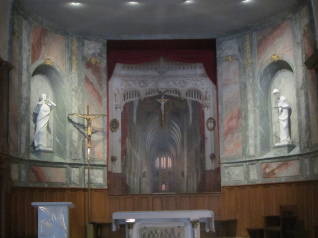 Cette église du Val-de-Marne cache l'unique diorama survivant de Louis Daguerre
