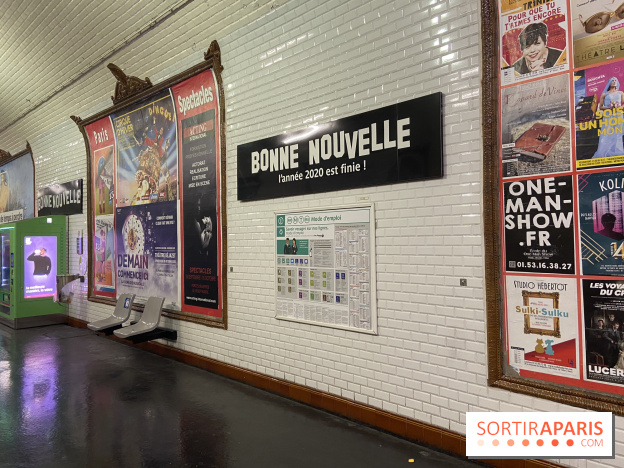 Nouvel An 2021 : la RATP affiche la Bonne Nouvelle avec humour