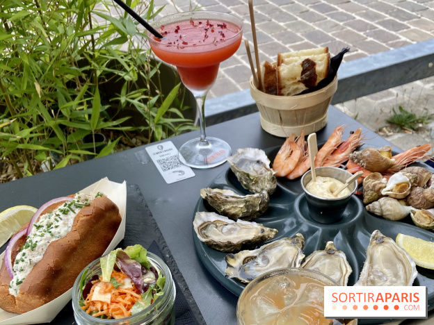 La Mer à Boire délicieuse terrasse au fil de l'eau sur les quais de Seine