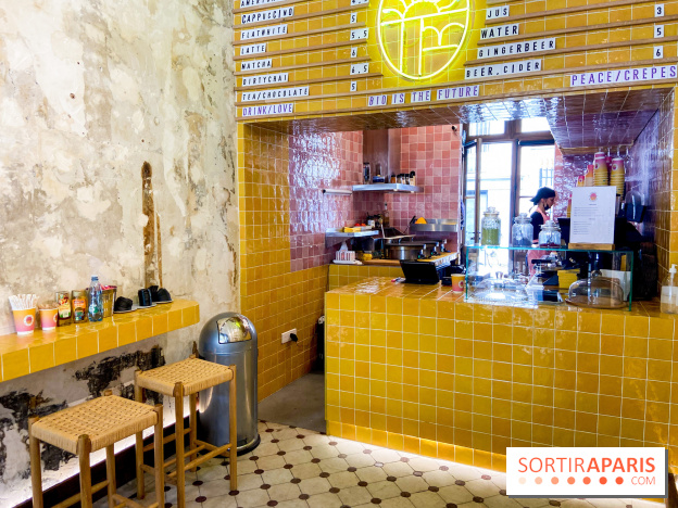 Bonjour Palais-Royal, coffee shop coloré et gourmand au cœur d'un des plus beaux jardins de Paris