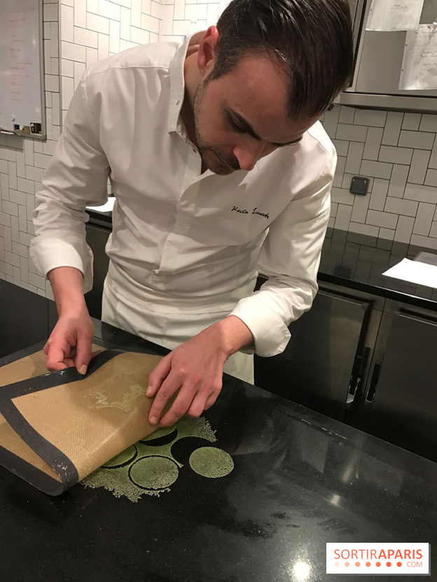 Cours de cuisine avec Kévin Lacote