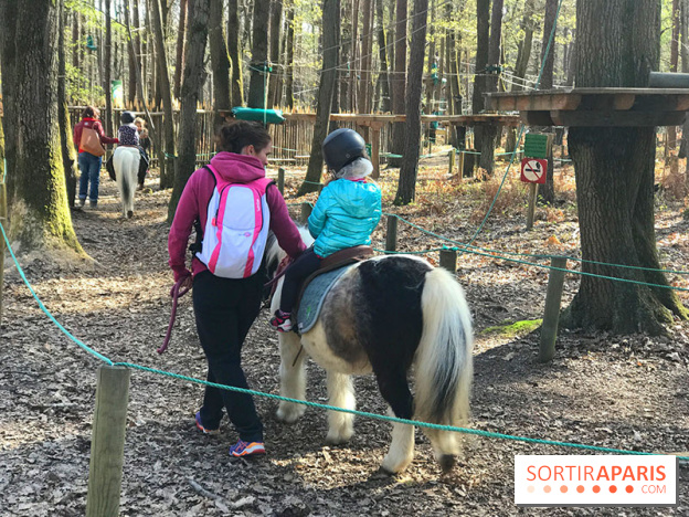 Aventure Floréval, le parcours en pleine nature