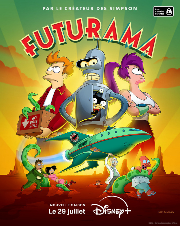 Futurama : la date de sortie pour la saison 12 confirmée sur Disney+