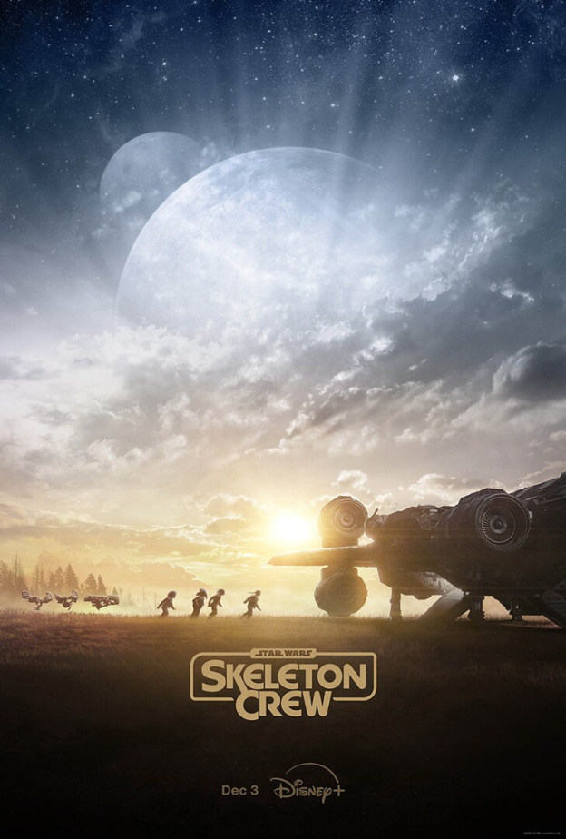Star Wars : Skeleton Crew avec Jude Law, bande-annonce de la série en mode Goonies sur Disney+