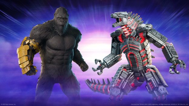Fortnite : Godzilla et Kong débarquent dans le Battle Royale