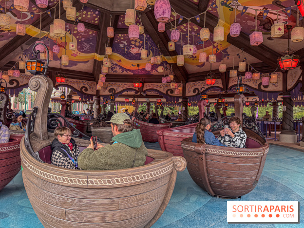 Disneyland Paris : Tangled Spin, l'attraction Raiponce à Disney Adventure World - notre test