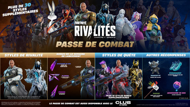 Fortnite Rivalités : map, skins, passe de combat... Tout savoir sur la nouvelle saison 