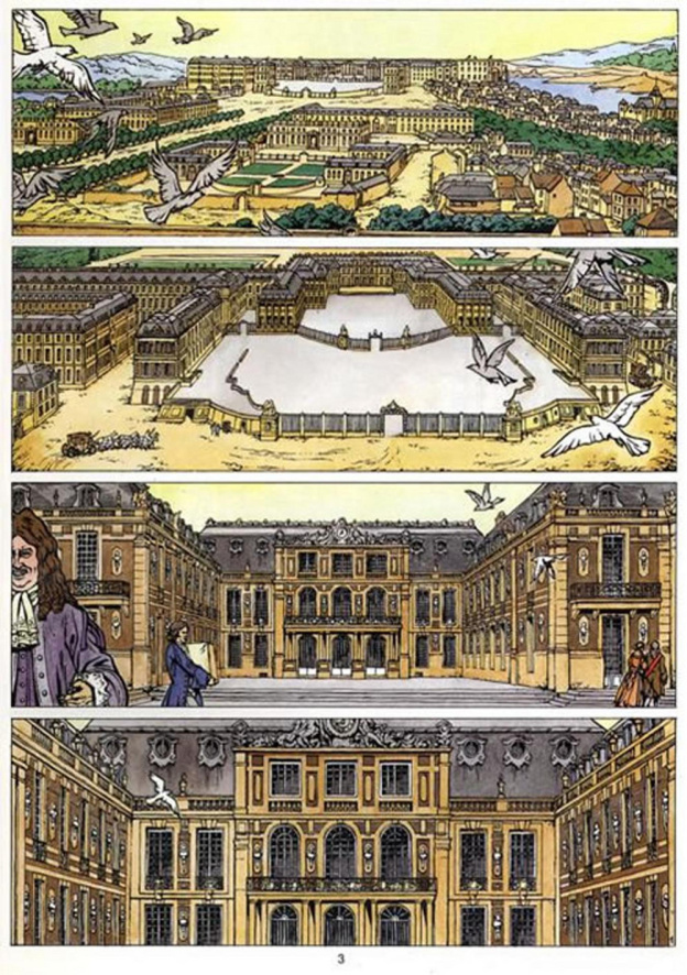 Versailles dans la bande dessinée, l'exposition au Château de Versailles