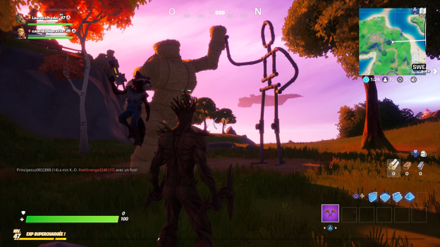 Fortnite : comment débloquer Groot et Baby Groot ? Le guide des défis