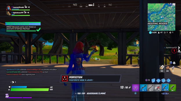 Fortnite : comment débloquer Mystique ? Le guide des défis