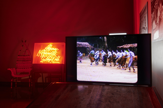 The African Shed Laboratory, l'installation au Musée du Quai Branly