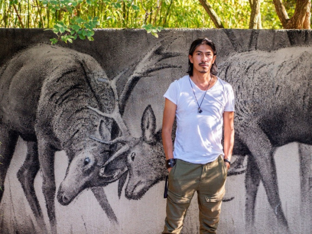 Semaine Live Painting et NFT avec Ruben Carrasco et Sebastian Riffo à la galerie Goldshteyn-Saatort