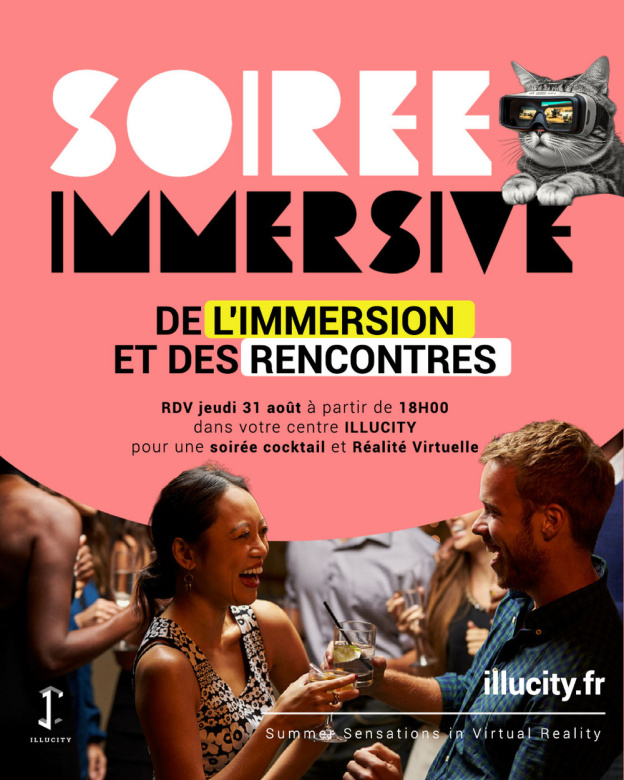 Soirées immersives chez Illucity : L'événement VR incontournable de La Défense !