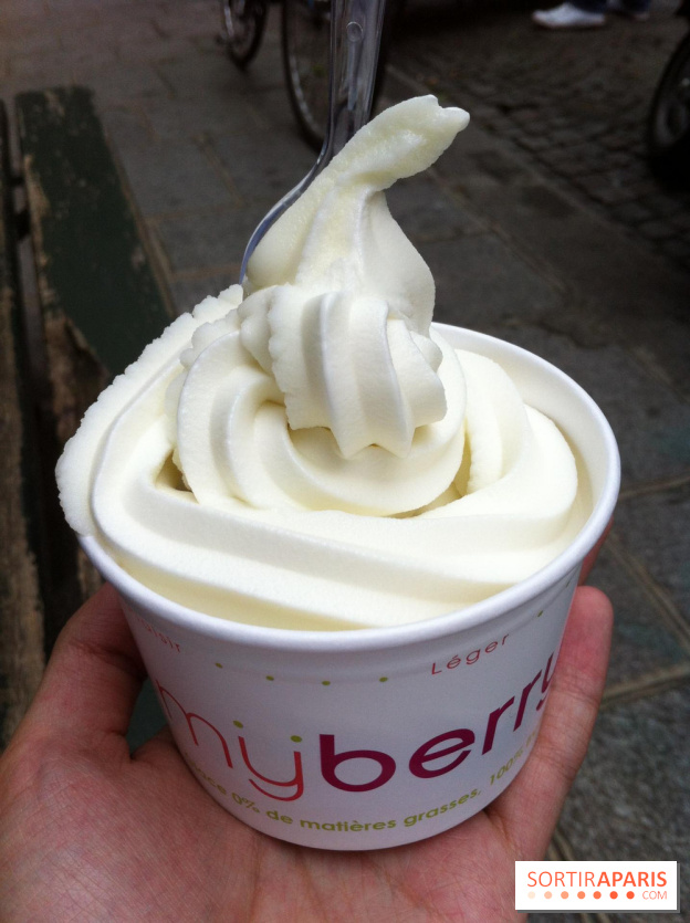 My Berry, Glace au yaourt