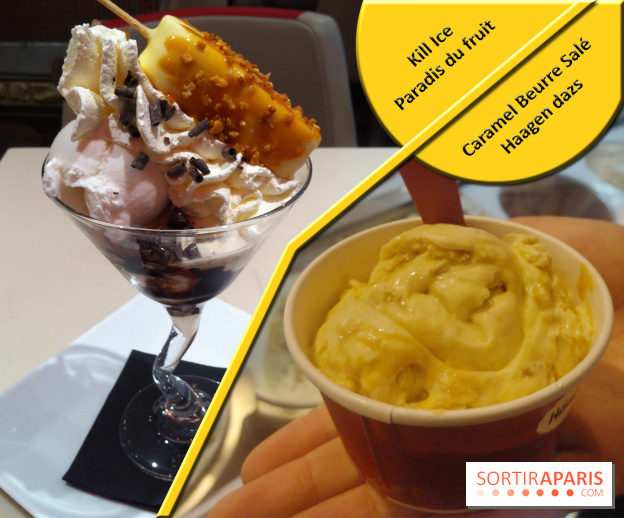 Paradis du fruit Kill ice, Haagen Dazs Caramel