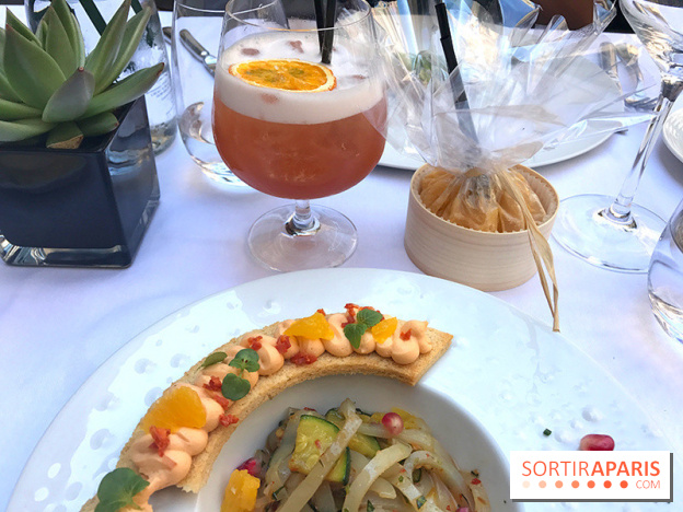 Le menu cajun du Safran à l'Hôtel du Collectionneur