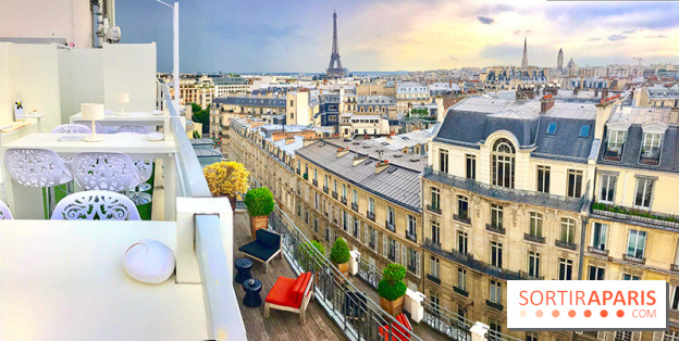 Le rooftop de l'Hôtel Marignan