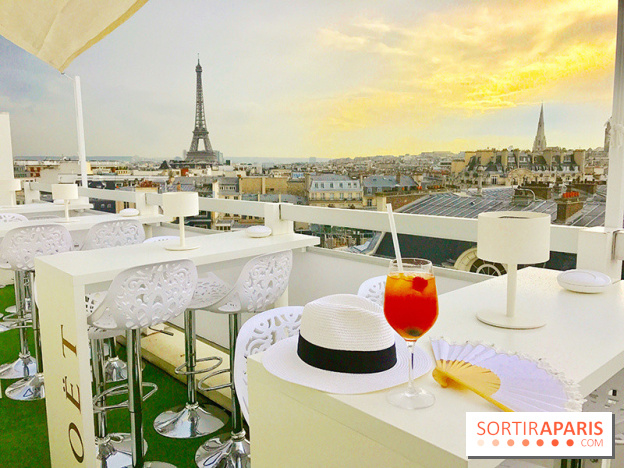 Le rooftop de l'Hôtel Marignan