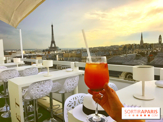 Le rooftop de l'Hôtel Marignan