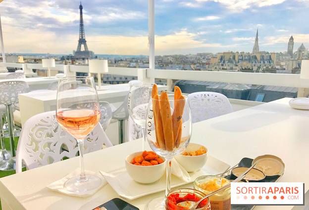 Le rooftop de l'Hôtel Marignan