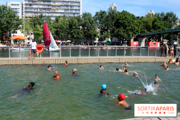 La baignade Bassin de la Villette