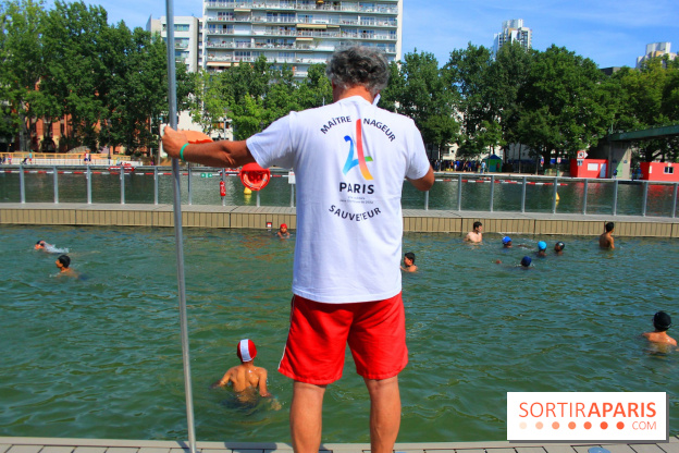 La baignade Bassin de la Villette