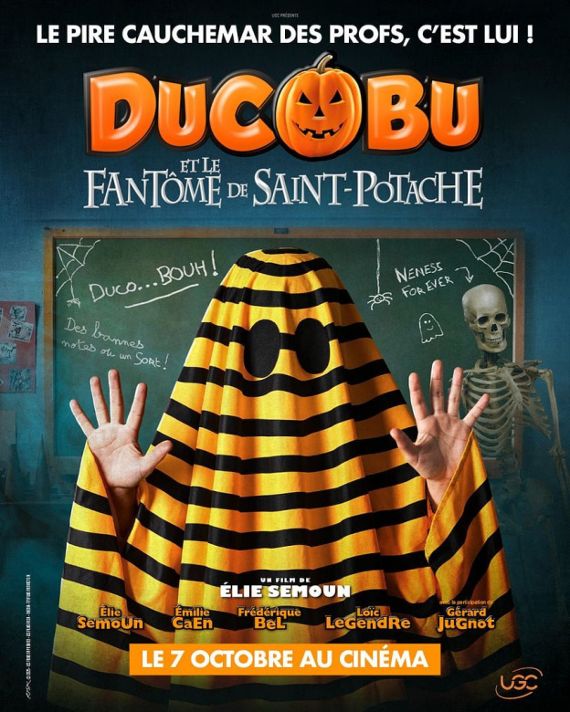 Ducobu et le Fantôme de Saint-Potache, nouvelle aventure d'Halloween au cinéma en octobre 2026