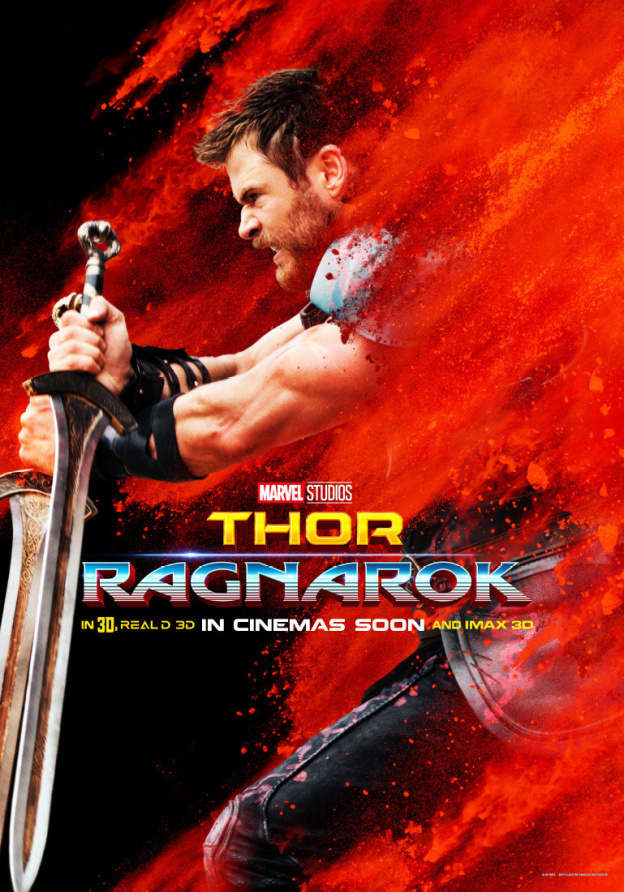 Thor Ragnarok au cinéma, les affiches dévoilées 